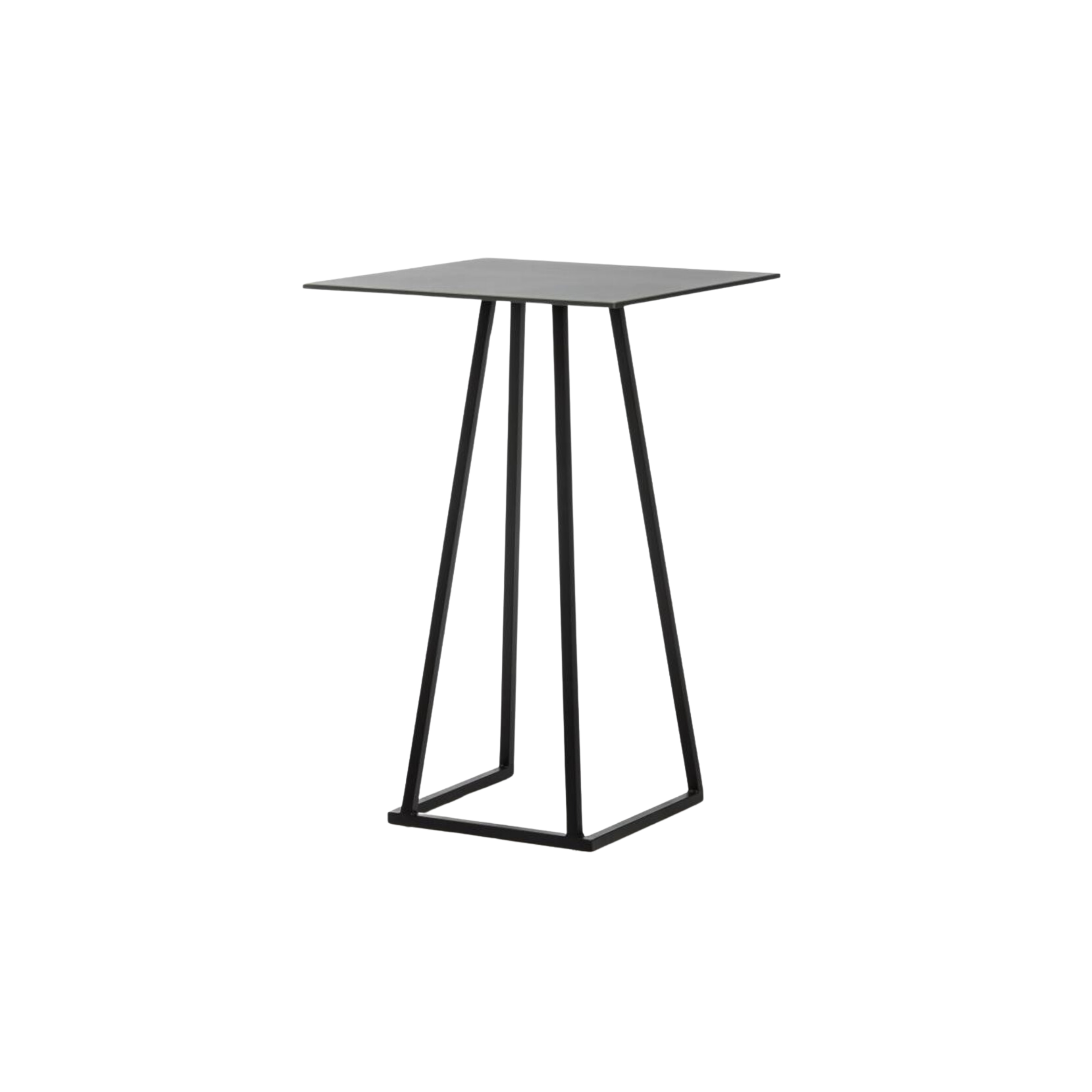 Hochtisch Linea schwarz mieten für Veranstaltungen